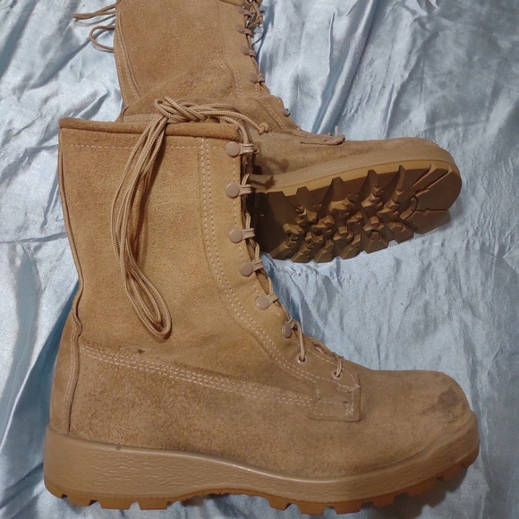 Bates Military Boots Sz 5 Vibram Soles 